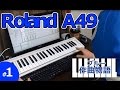 ローランドのMIDIキーボード「A-49」がやってきた！いざ開封｜ブルー初めての作曲物語#1