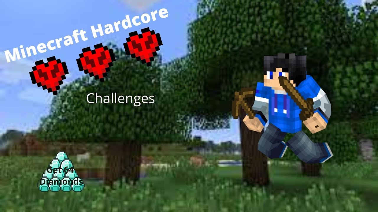 Minecraft U.H.C. Challenges | #9 Part 1 | Get 64 diamonds | Gone Wrong 