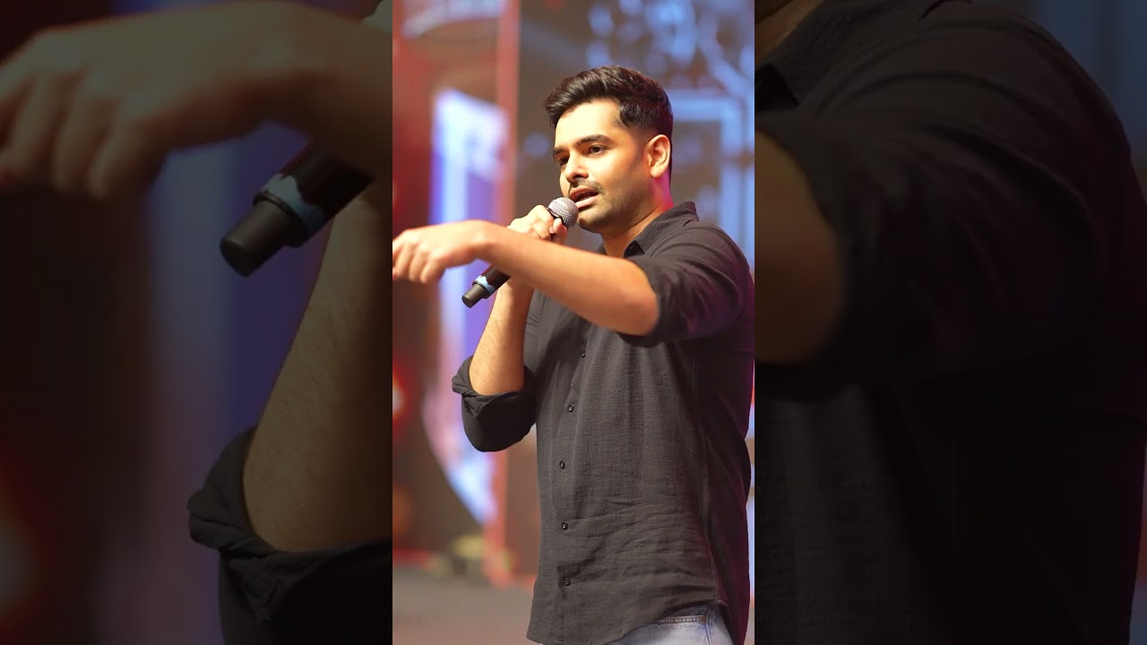 Ram Pothineni unveils a special Andhra King Taluka SUK pack at the Airtel annual event | #YTShorts