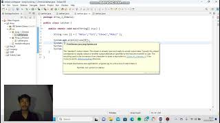 TUTORIAL Algoritma Array 1 Dimensi