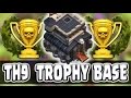 Best Th9 War Base  2017 With Bomb Tower