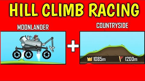 Hill Climb Racing - Gameplay Walkthrough Part - 67 Moonlander/Countryside || Game Market
