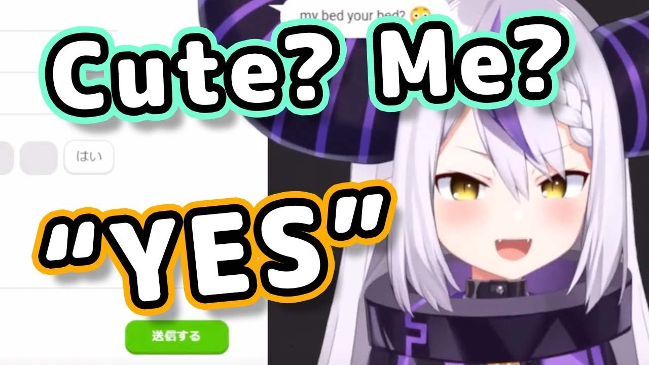 Laplus's English Is "Cute? Me? YES"【ENG Sub/Hololive】
