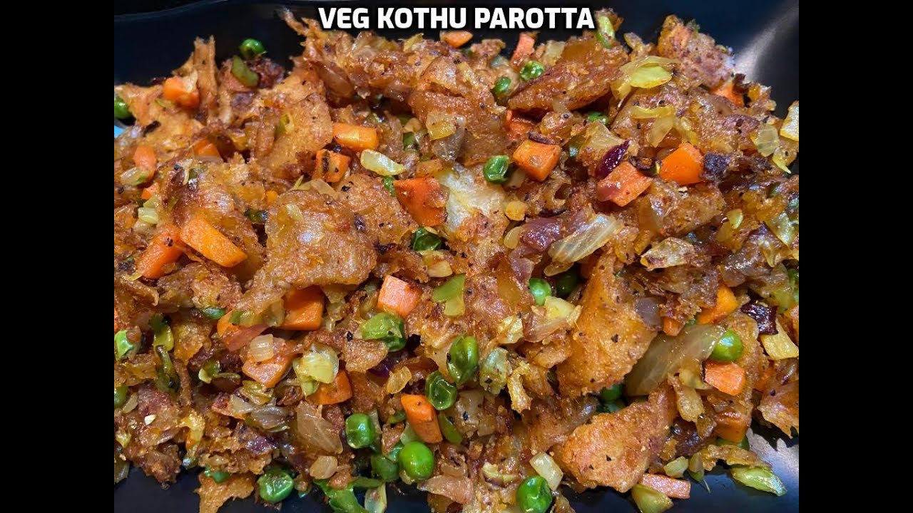 Restaurant style Veg Kothu Parotta / Kothu parotta- with & without salna  methods explained