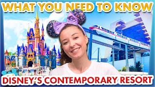What You Need To Know Before You Stay At Disney's Contemporary Resort