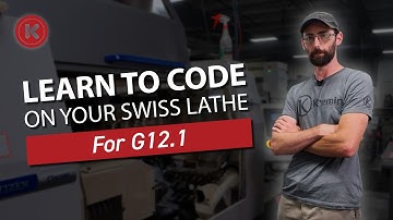 How To Code G12.1 In Mastercam for a Swiss Lathe