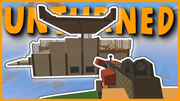 INCREDIBLE ADMIN SKY BASE RAID! LOTS OF RAIDING GEAR! (Unturned Base Raids) Part #1