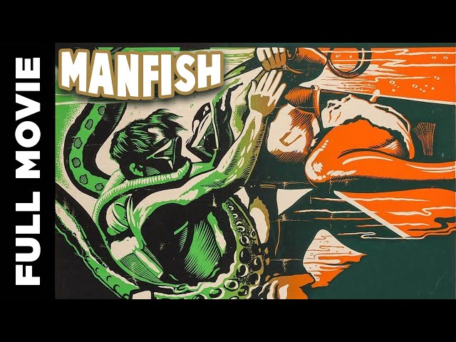 Manfish (1956) | English Adventure Movie | John Bromfield, Lon Chaney, Jr class=