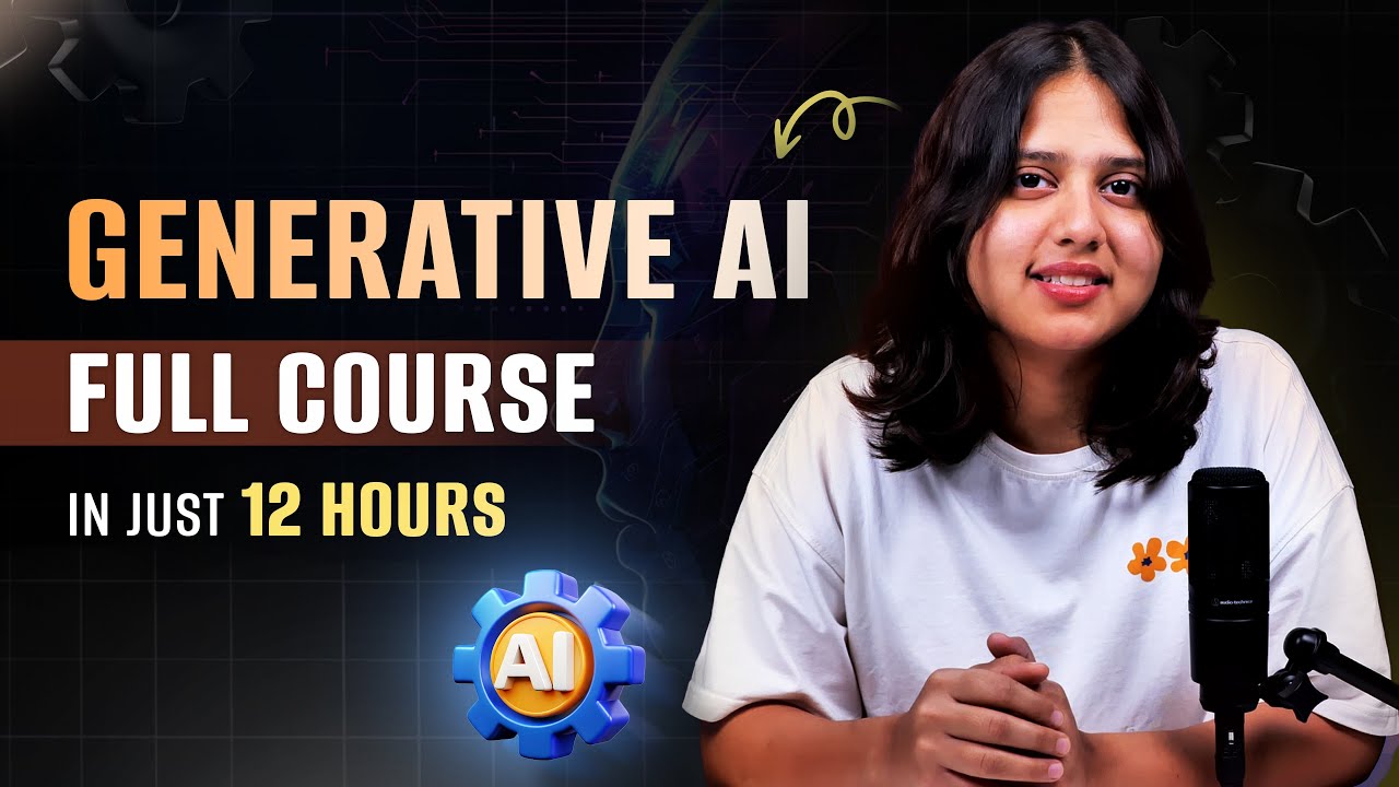 Generative AI Full Course 2026 | Gen AI Full Course (FREE ...