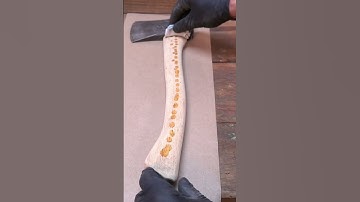 A Simple Axe Restoration.   Full Video Available Now
