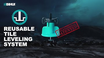 TSL50-BIHUI All-in-One Reusable Tile Leveling System, International Patented !!