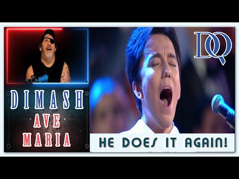 Rock Singer reacts to Dimash — AVE MARIA | New Wave 2021