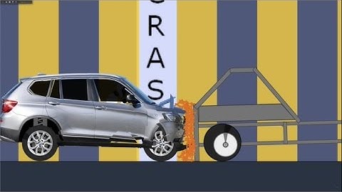 Phun Algodoo Car Destruction #4