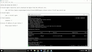How to install nginx on Centos 7