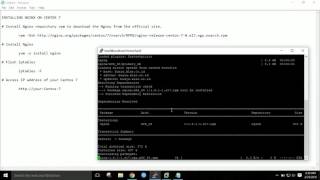 How to install nginx on Centos 7