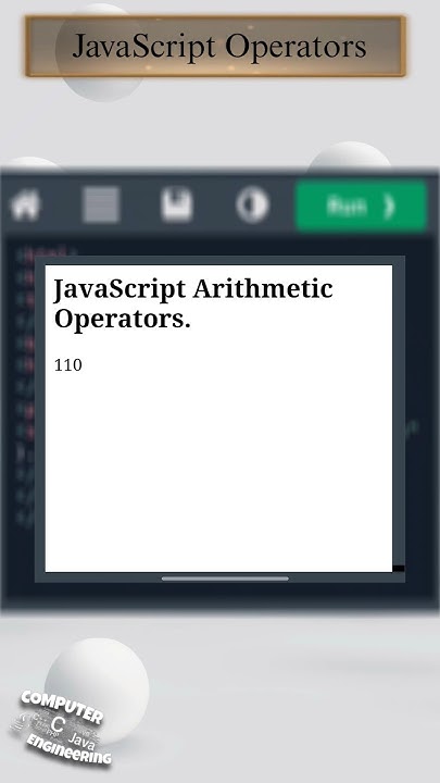 𝐉𝐚𝐯𝐚𝐒𝐜𝐫𝐢𝐩𝐭 𝐀𝐫𝐢𝐭𝐡𝐦𝐞𝐭𝐢𝐜 𝐎𝐩𝐞𝐫𝐚𝐭𝐨𝐫 | #javascript #arithmetic #operator # ...