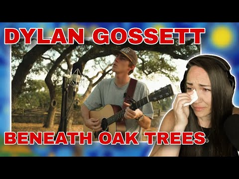 I'm not crying! | Dylan Gossett - Beneath Oak Trees (Acoustic) Gen X Reacts!