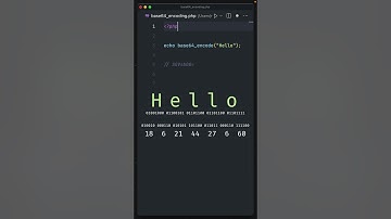 How base64 encoding works