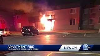 Several apartments damaged in Oak Creek fire Several apartments damaged in Oak Creek fire