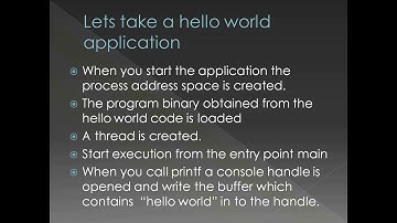 Windows Internals - Processes Part 12 of 20 -  Assets of process Thread objects