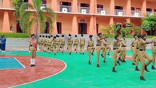 Bethany Navajeevan Institution NCC Cadets receive the chief guest #army #ncc #drill #rdc #tamilnadu