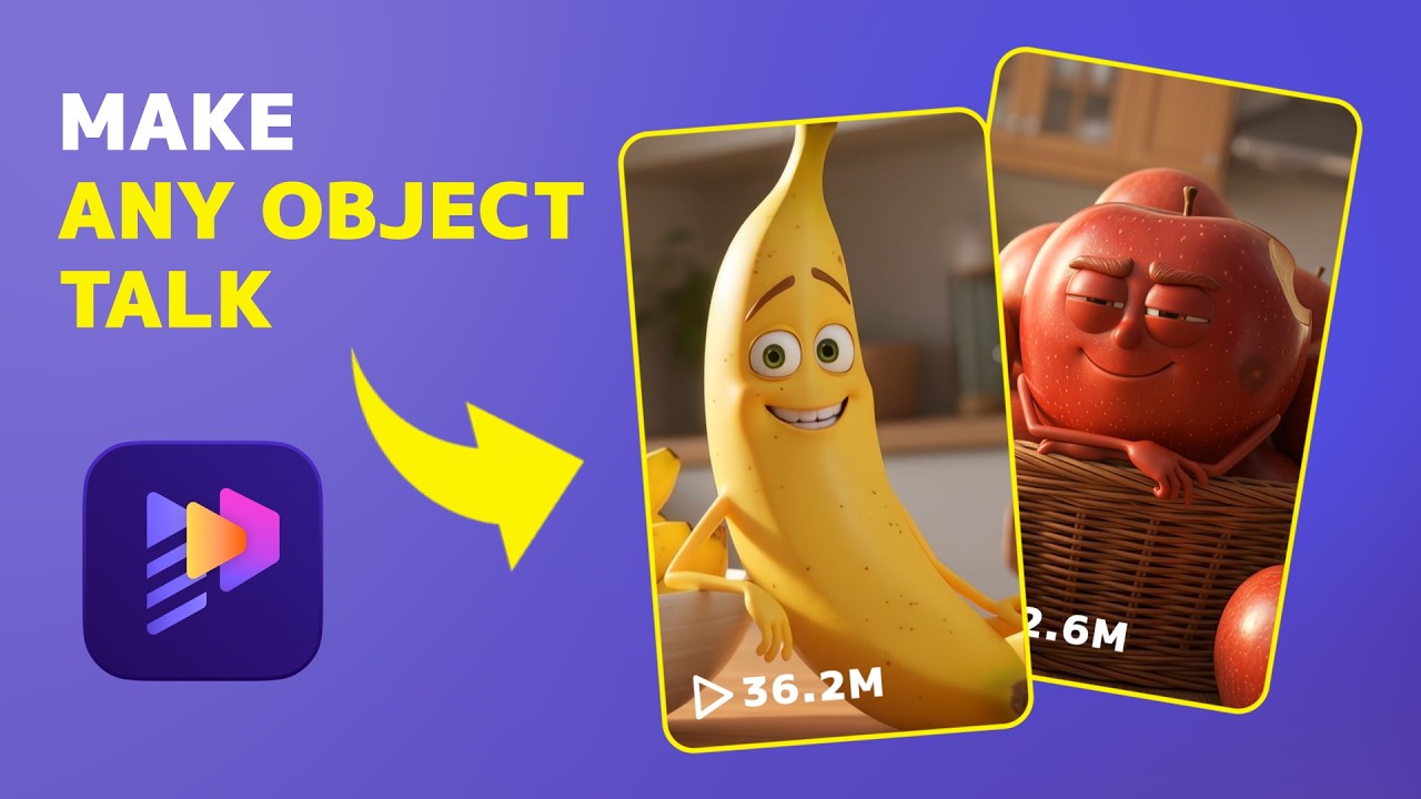 Edimakor AI — Edimakor AI Video Editor - Turn Images into Talking Videos (YouTube video ad)