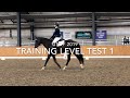 USDF TRAINING TEST 1 - 2019 How to Ride