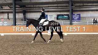 USDF TRAINING TEST 1 - 2019 How to Ride
