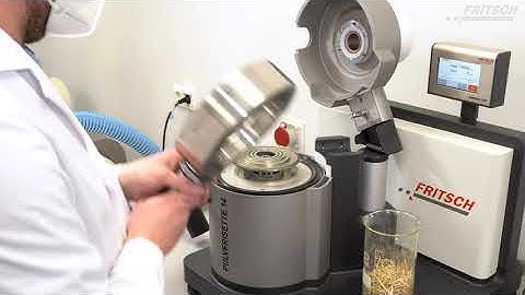 Using Impact Rotor & Cutting Rotor of the Variable Speed Rotor Mill PULVERISETTE 14 𝘱𝘳𝘦𝘮𝘪𝘶𝘮 𝘭𝘪𝘯𝘦