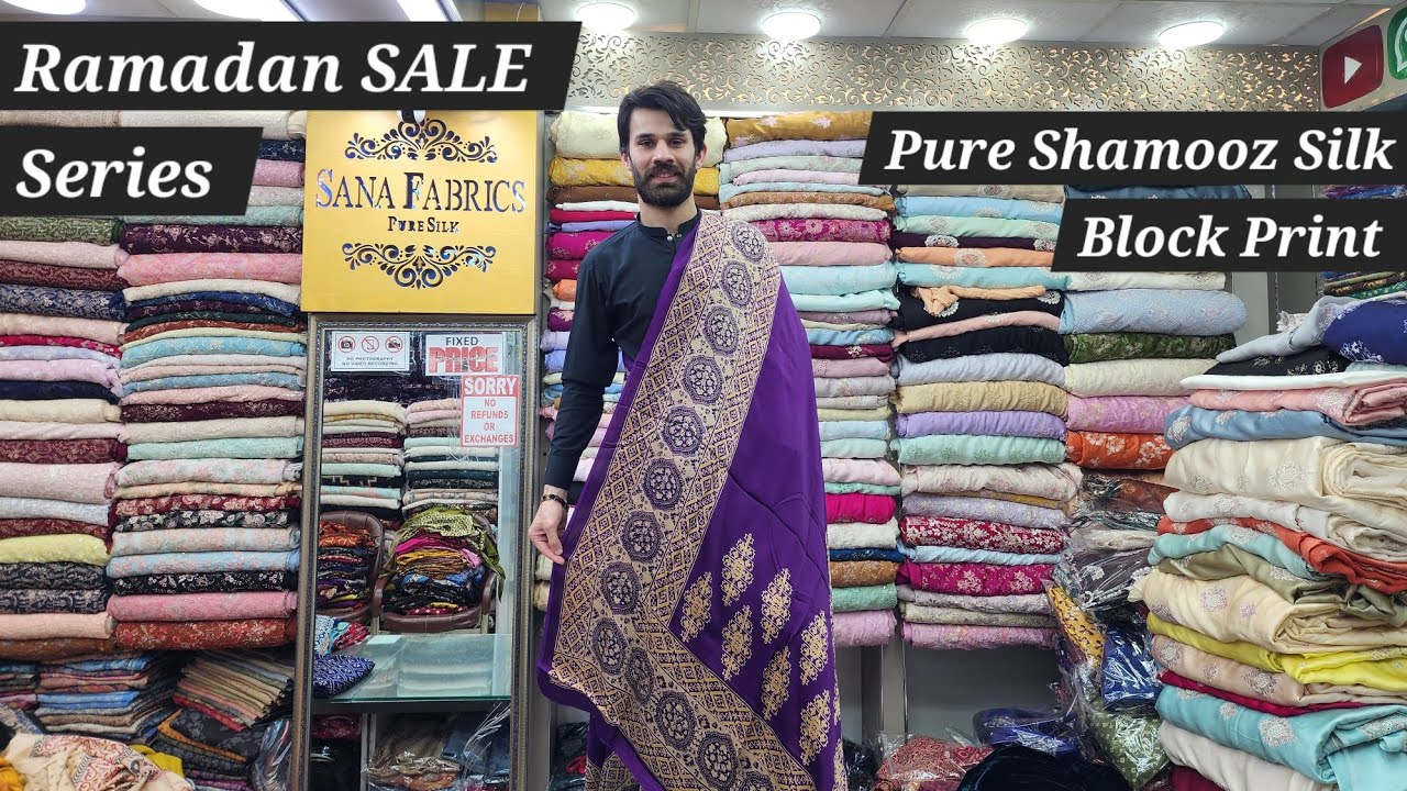 SALE ALERT 📢 Pure Shamooz Silk Block Printing Hand Made Most Demanding Article | New Arrivals 