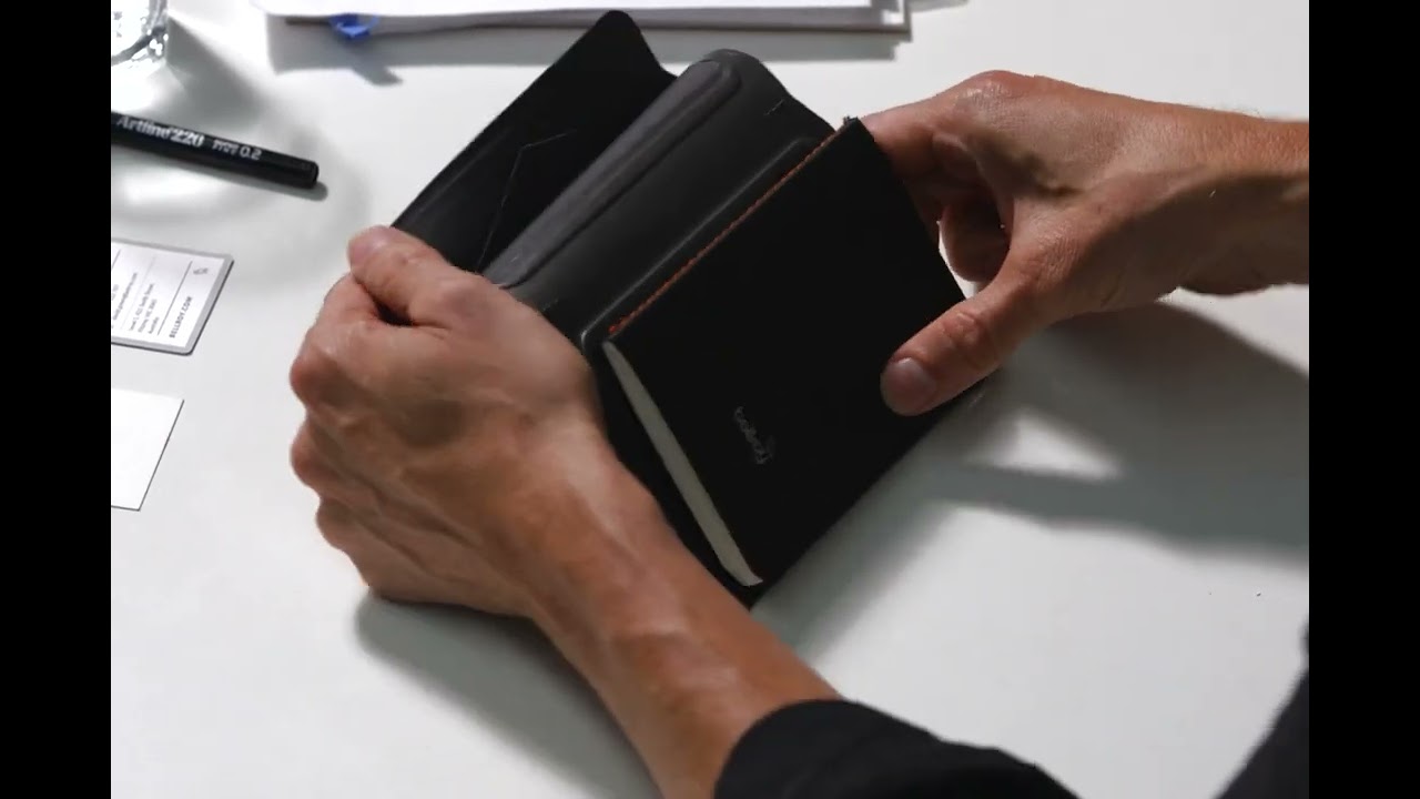 Bellroy Notebook Cover - YouTube