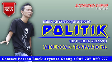 POLITIK - KARAOKE _ EMEK ARYANTO