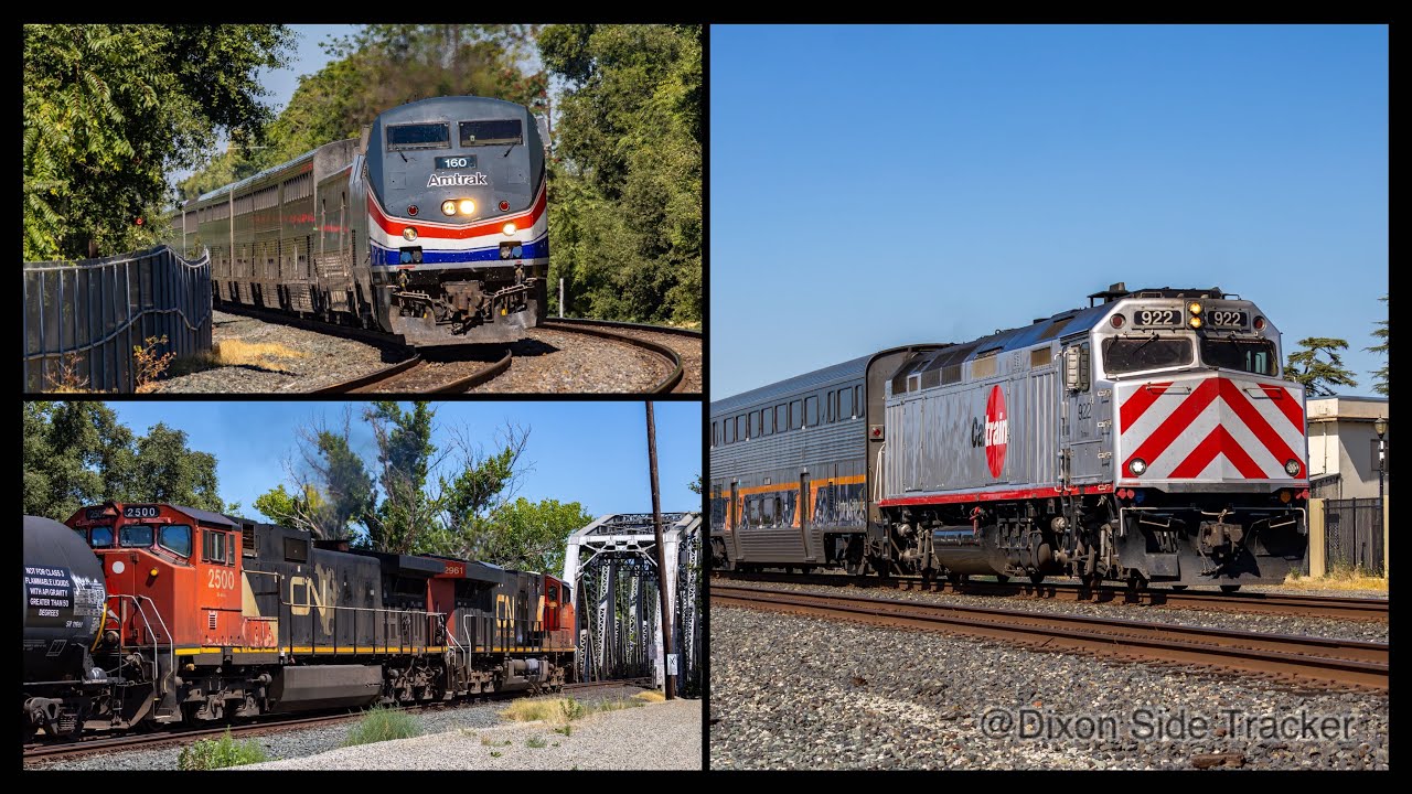 CN C44-9WL on FRSPAS, Amtrak 160 leads A6, and JPBX 922 first lead