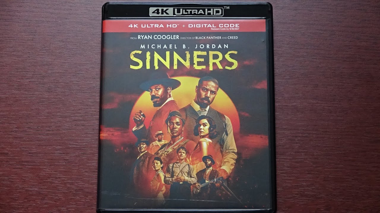 Sinners 4K Ultra HD Blu-ray Unboxing