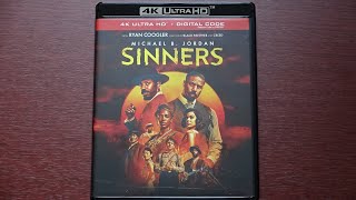 Sinners 4K Ultra HD Blu-ray Unboxing