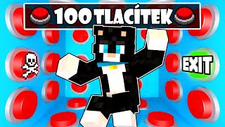 🟠100 TAJEMNÝCH TLAČÍTEK ale jen JEDNO mi POMŮŽE UTÉCT v MINECRAFTU!🏃🏿‍♂️⏳ @AnnieTka