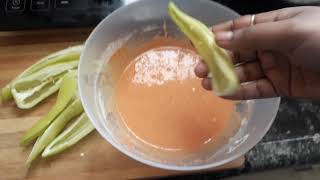 Molaga and onion bajji in tamil