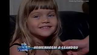 Domingo Legal | Homenagem ao cantor Leandro 2 anos da morte - INÉDITO (25/06/2000) Completo