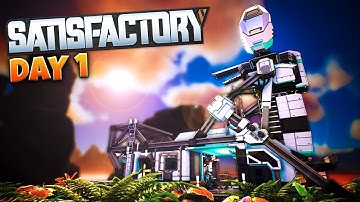BRAND NEW SAVE!! Starter Base and Engines in Satisfactory Update 6 - [DAY 1]