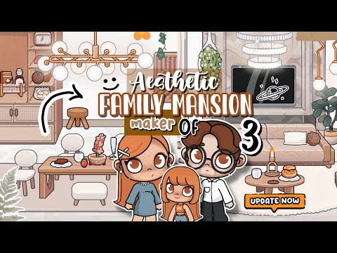 NEW Aesthetic MANSION HOUSE MAKER For FAMILY Of 3 AVATAR WORLD House Ideas House Design Makeover
