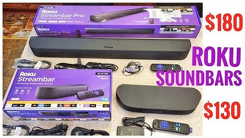 ROKU STREAMBAR PRO Comparison Which One Is Better? Streaming player and Sound Bar