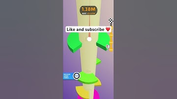 Helix Jump: Level 2684 #helixjump #gaming #mobile #shorts