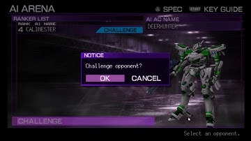 Armored Core Silent Line Portable AI Arena