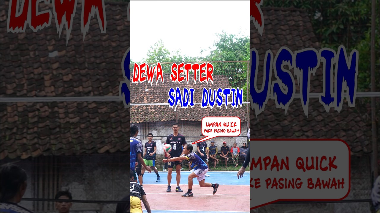 pasing bawah saja jadi bola quick sadi dustin