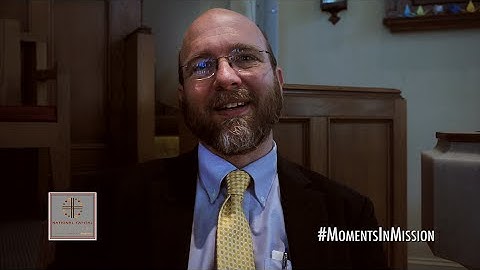 #MomentsInMission with the Rev. Mark Greiner,  Racial Justice Ministry