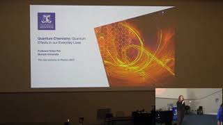Prof. Katya Pas, Quantum chemistry: quantum effects in our everyday lives screenshot 4