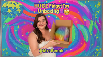 HUGE Fidget Toy Unboxing!!! 🤩 @MrsBench