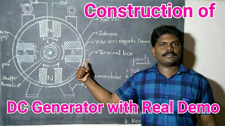 Learn how to build a DC Generator in Tamil