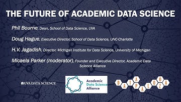 UVA President Jim Ryan & The Future of Academic Data Science Panel