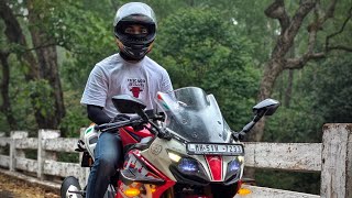 Ghat Roads - Apache RR310 POV 🏍️. #rider #travel #biker #goa #adventure #apache310rr #bmwg310rr